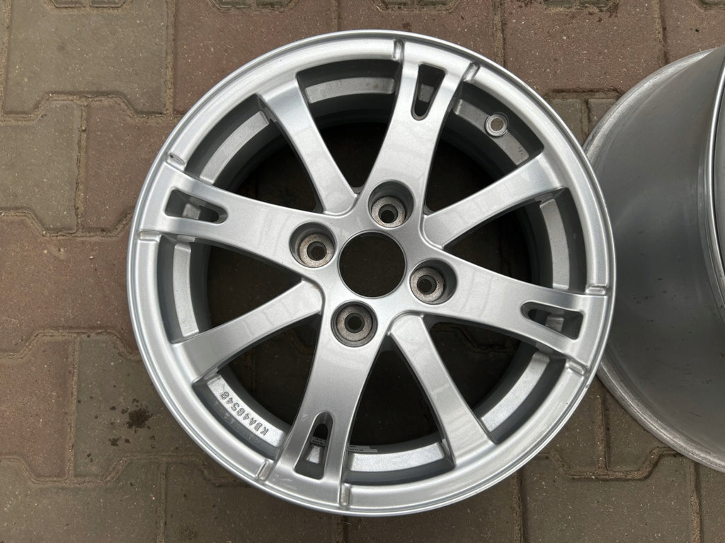 1x Alufelge 15 Zoll 6.0" 4x108 25ET 65356025HP Peugeot Rim Wheel FEL6716690984mm