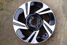 Laden Sie das Bild in den Galerie-Viewer, 1x Alufelge 15 Zoll 6.0&quot; 4x100 38ET Glanz Schwarz Renault Twingo Rim Wheel