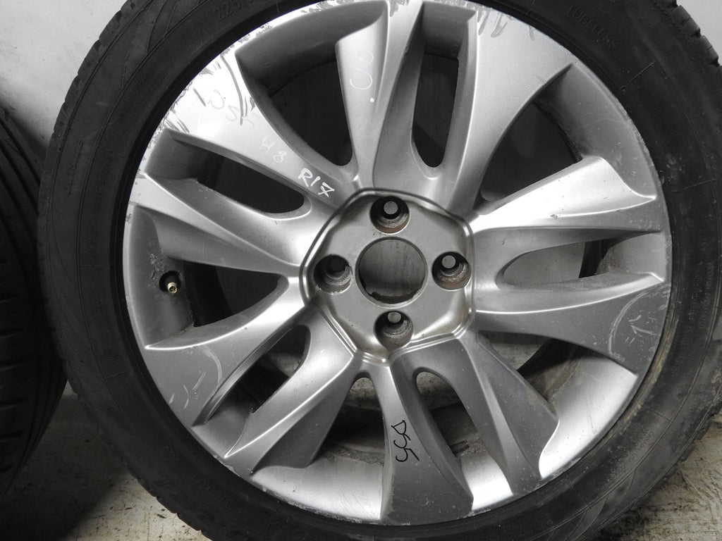 4x Alufelge 17 Zoll 7.5" 4x108 27ET Glanz Silber 9670292277 Citroën Ds5 FEL7584841036bd