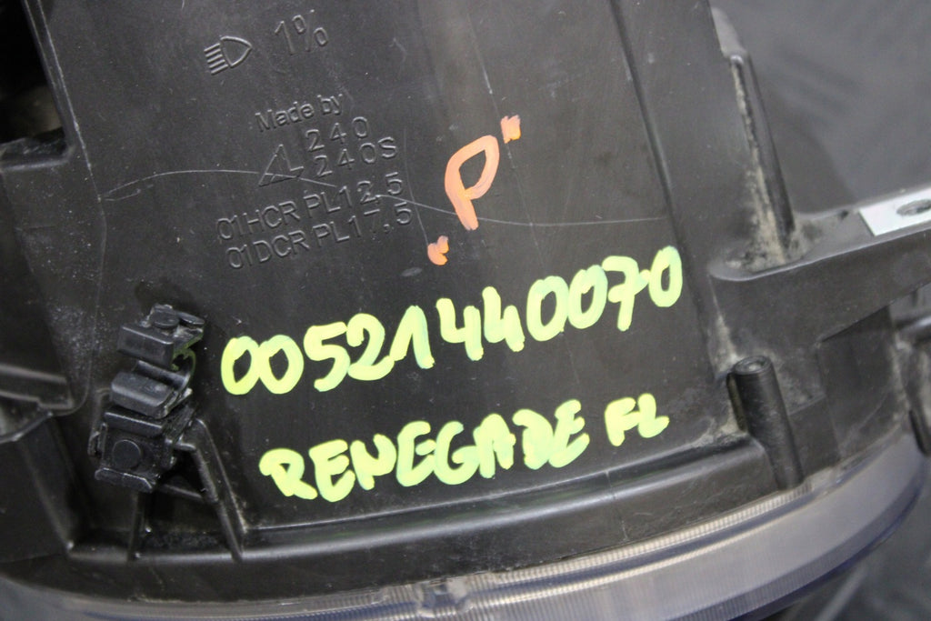 Frontscheinwerfer Jeep Renegade 00521440070 Rechts Scheinwerfer Headlight SCH4028406532zx