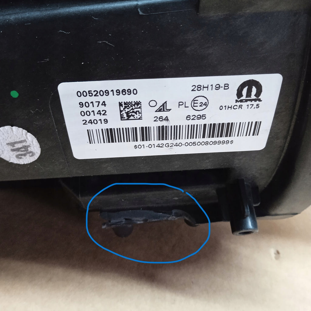 Frontscheinwerfer Fiat 500x LED Rechts Scheinwerfer Headlight SCH3573017814zj