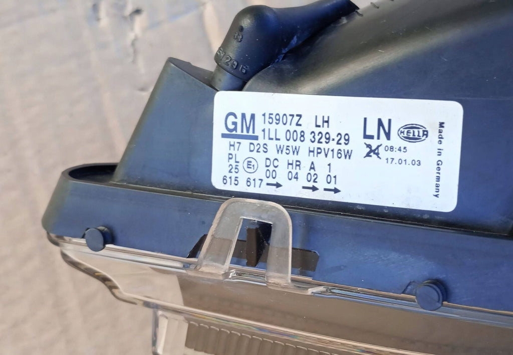 Frontscheinwerfer Bertone Astra G 1LL00832929 Xenon Links Scheinwerfer Headlight SCH6571884145ag