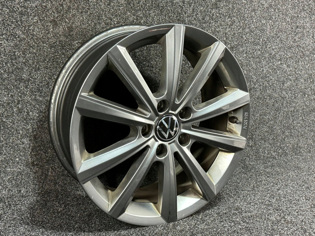 1x Alufelge 17 Zoll 6.5" 5x112 41ET Glanz Silber 3G0071497C VW Passat B8 FEL5352257059zw