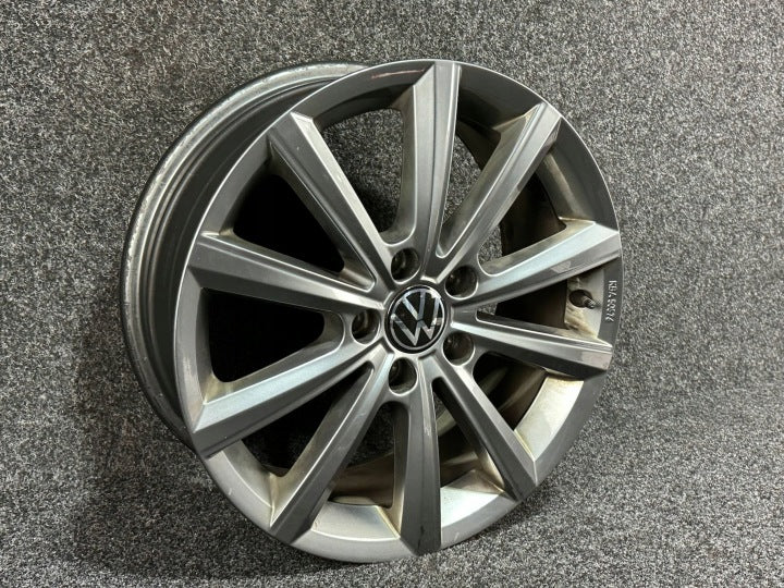 1x Alufelge 17 Zoll 6.5" 5x112 41ET Glanz Silber 3G0071497C VW Passat B8 FEL5352257059zw