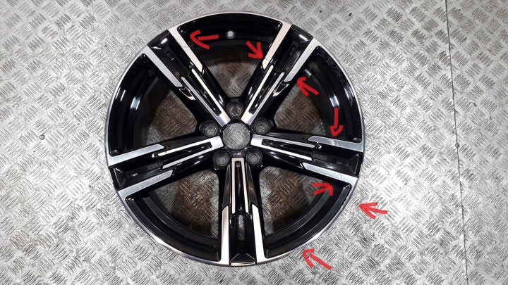 1x Alufelge 18 Zoll 8.5" 5x112 40ET 8746632 BMW G21 G22 G20 G23 G42 Rim Wheel FEL4474836251ph