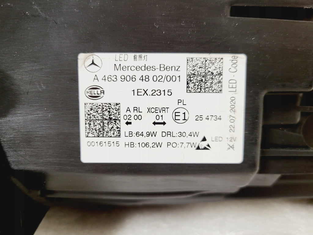 Frontscheinwerfer Mercedes-Benz A4639068702 A4639068802 LED Ein Satz Headlight SCH5465751066kc