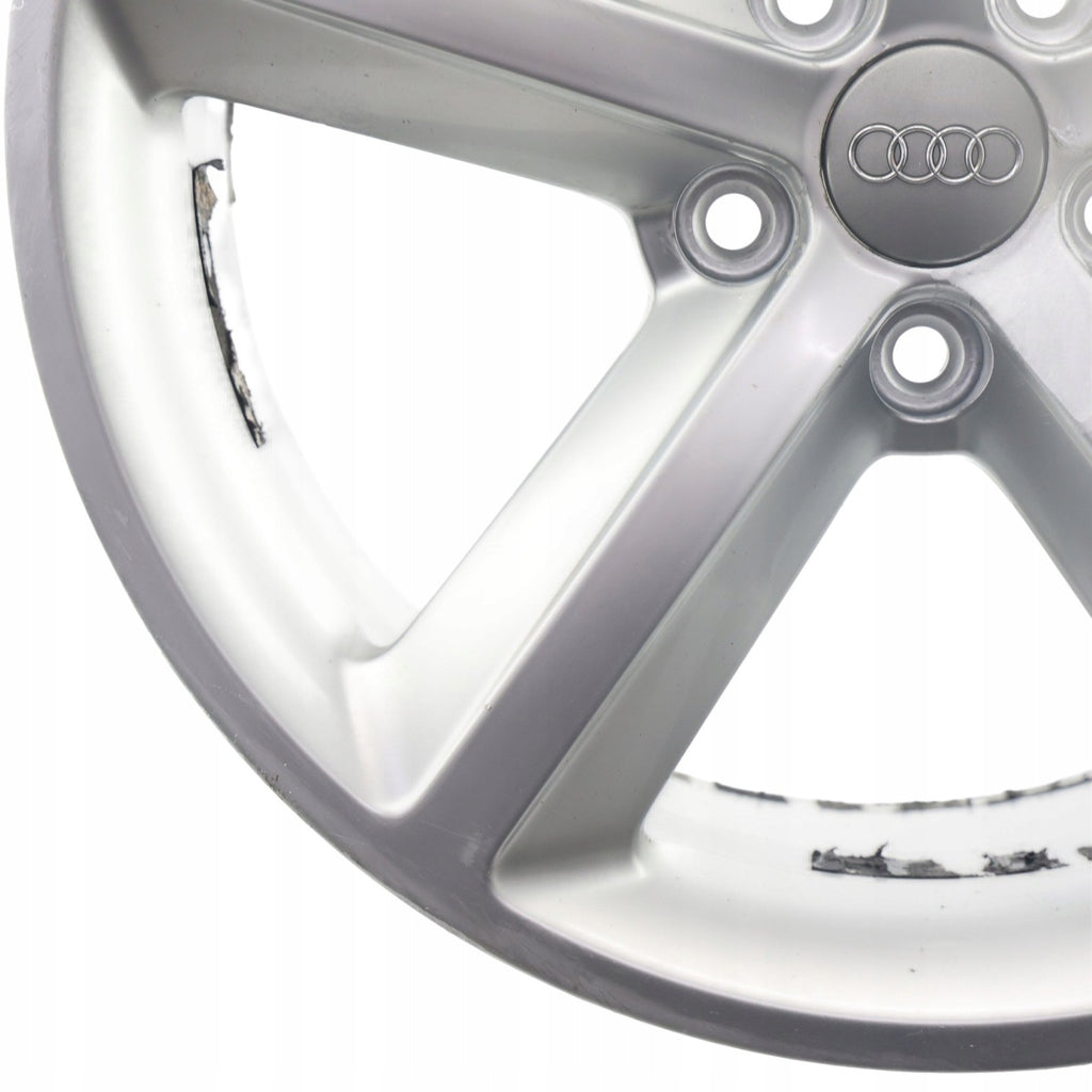 1x Alufelge 18 Zoll 8.0" 5x112 43ET Glanz Silber 4F0601025DC Audi A6 C6 FEL3835371845ao
