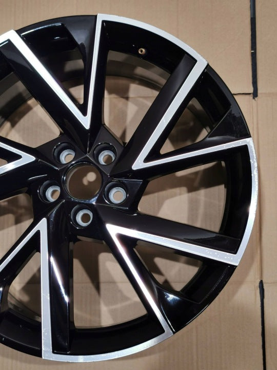 1x Alufelge 18 Zoll 657601025G Skoda Scala Kamiq Rim Wheel FEL1224685789ud