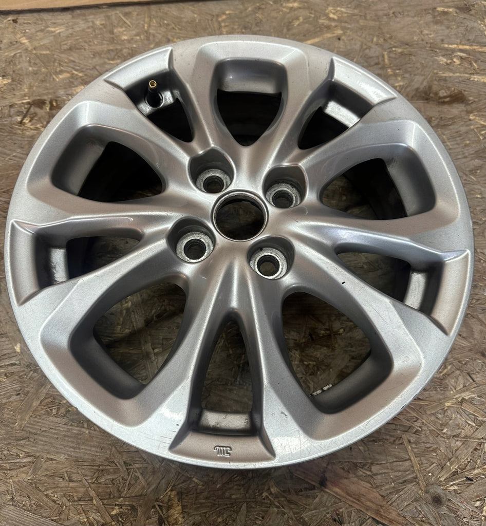 1x Alufelge 15 Zoll 5.5" 4x100 40ET Glanz Silber 9965465550 Mazda I 2 Rim Wheel FEL5464155504aq