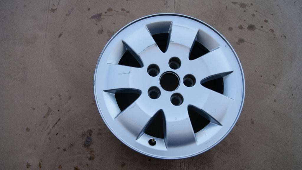 1x Alufelge 15 Zoll 6.5" 5x108 Schwarz A4154010900 Mercedes-Benz Citan Rim Wheel FEL1462216035fp