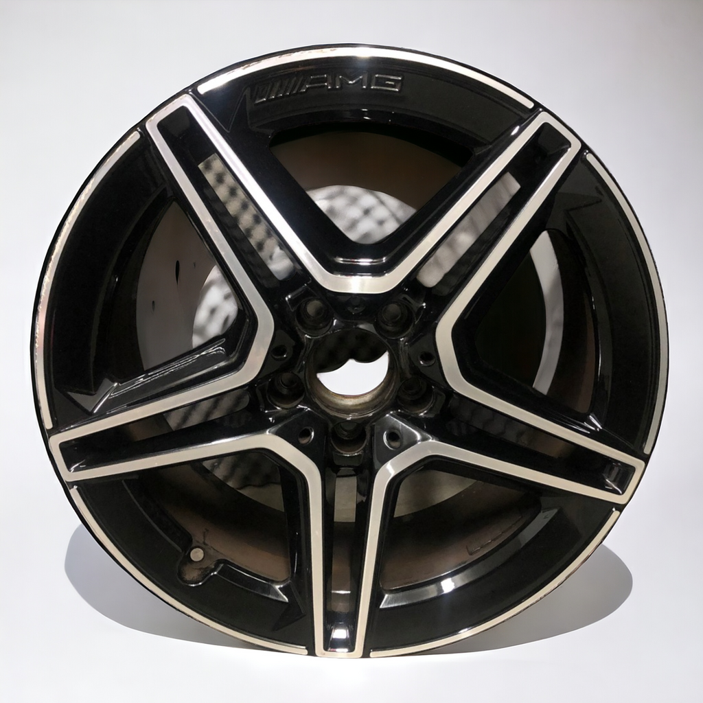 1x Alufelge 18 Zoll 7.5" 5x112 Mercedes-Benz Amg Rim Wheel