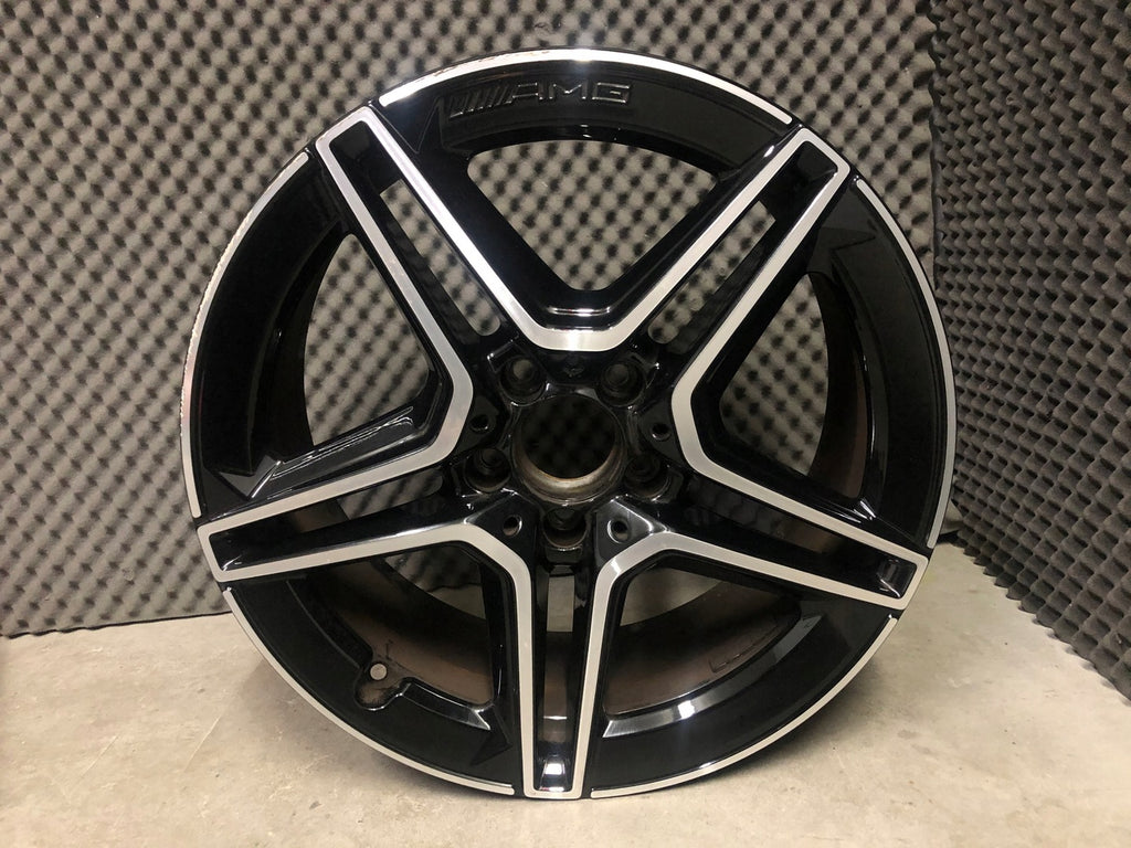 1x Alufelge 18 Zoll 7.5" 5x112 Mercedes-Benz Amg Rim Wheel