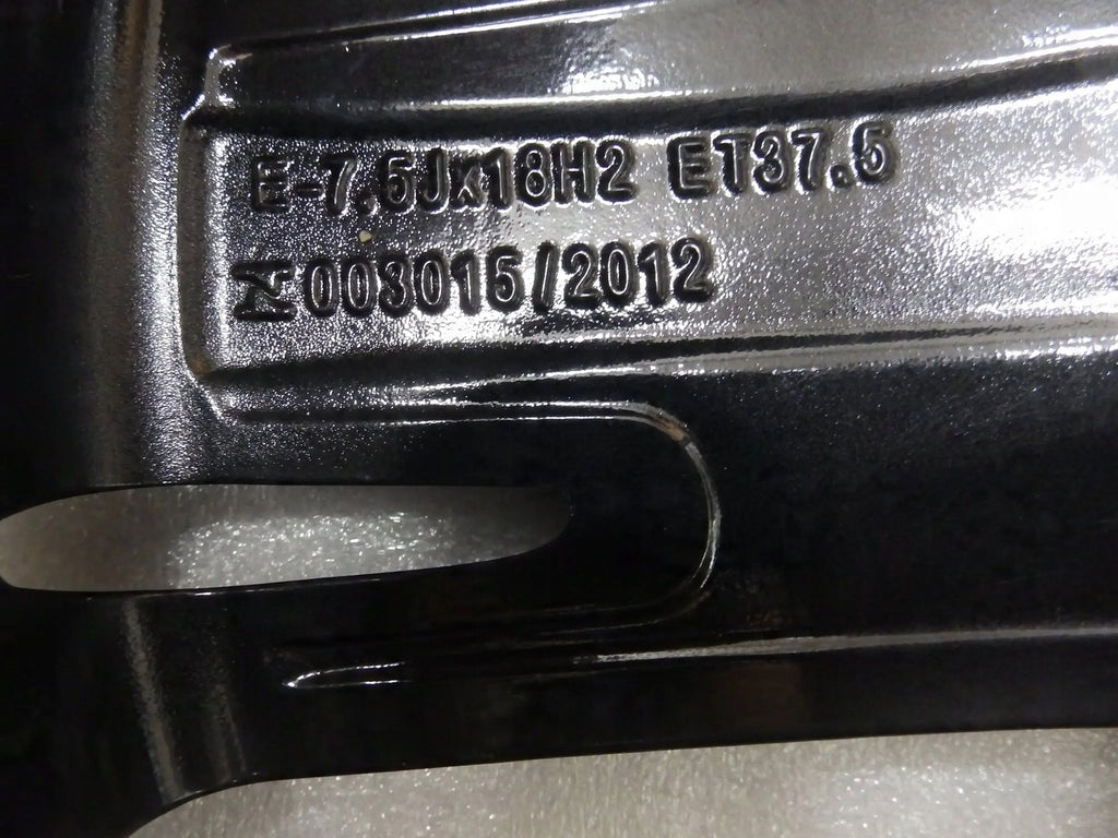 1x Alufelge 18 Zoll 7.5" 5x100 37 5ET 8XA601026J Audi A1 8xa Rim Wheel