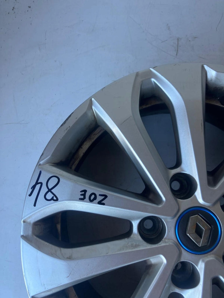 1x Alufelge 16 Zoll 6.5" 5x114.3 403008128R Renault Megane 1 Iv Rim Wheel FEL9041355383yp