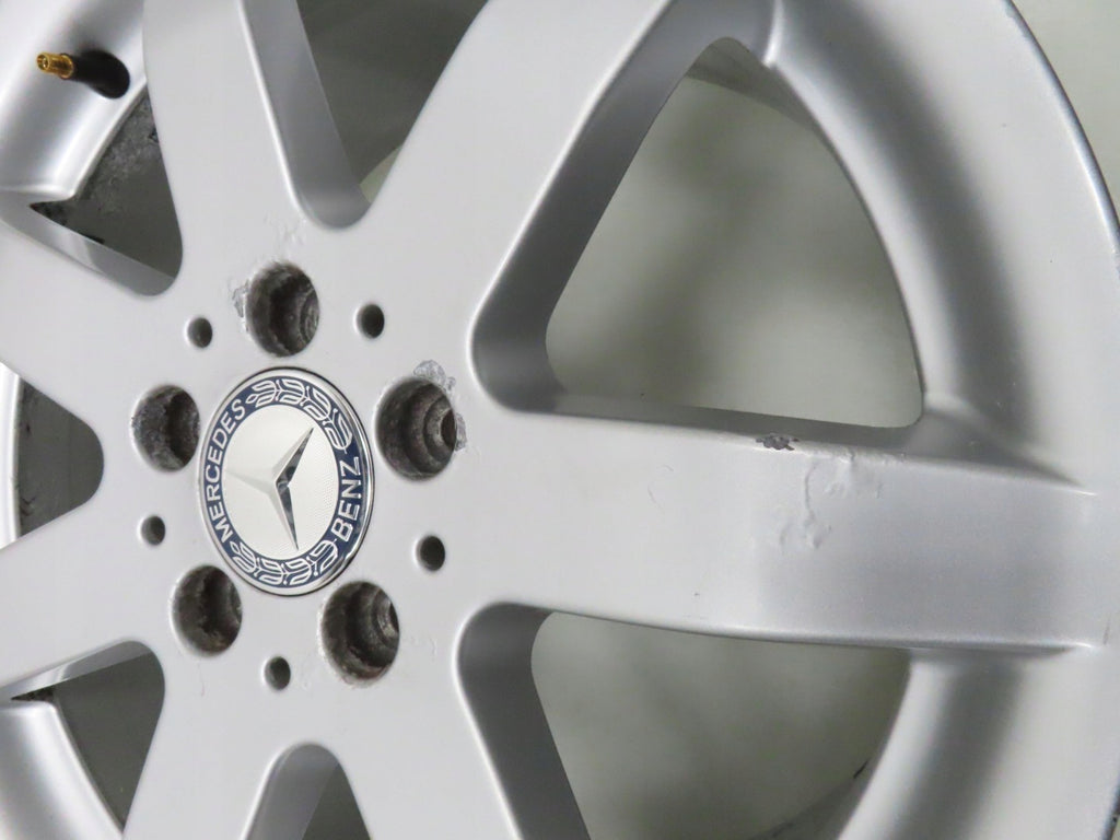 4x Alufelge 17 Zoll 7.5" 5x112 47 5ET Silber A2044015902 Mercedes-Benz W204 FEL5525695645on