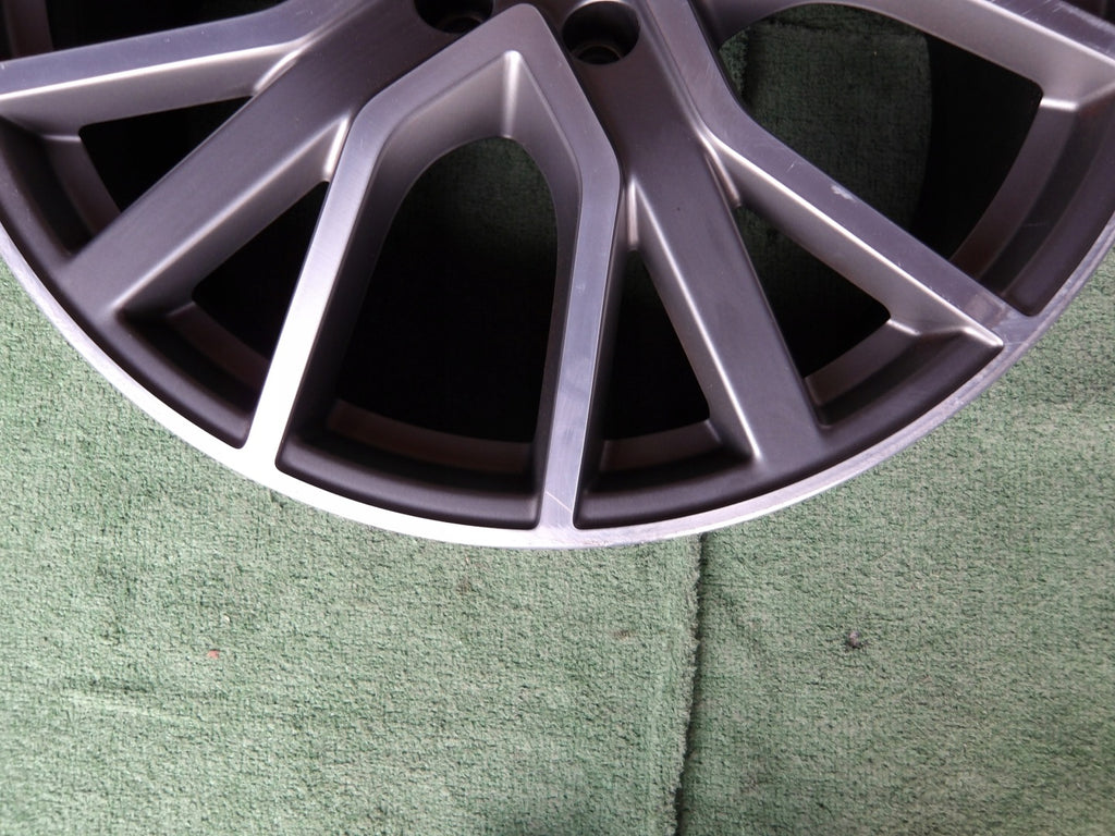 1x Alufelge 20 Zoll 8.5" 5x112 43ET Matt Graphit 4K0601025AB Audi A6 C8 B9 Mg FEL3879913248dx