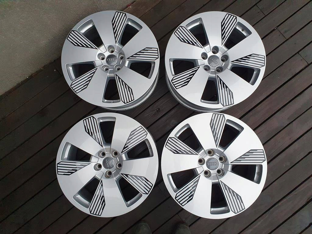 4x Alufelge 19 Zoll 8.0" 5x112 34ET Glanz Silber 4KE601025 Audi E-Tron Rim Wheel FEL7084769914wr