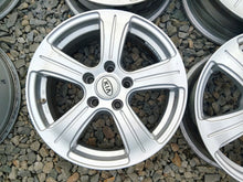 Laden Sie das Bild in den Galerie-Viewer, 4x Alufelge 16 Zoll 6.5" 5x114.3 31ET Glanz Silber Hyundai I Rim Wheel FEL9105965318hc