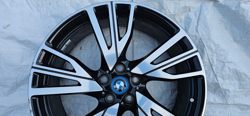 1x Alufelge 20 Zoll 7.5" 5x112 40ET Glanz Silber 6857571 BMW I8 Rim Wheel FEL4912099519xs