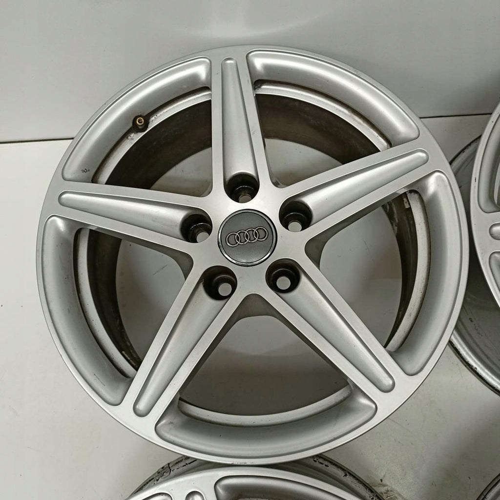 4x Alufelge 16 Zoll 7.0" 5x112 35ET Glanz Silber 8W06001025EF Audi A4 B9 FEL5112257702qj