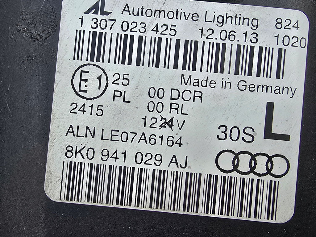 Frontscheinwerfer Audi A4 B8 8K0941029AJ Xenon Ein Stück (Rechts oder Links) SCH9471062719db