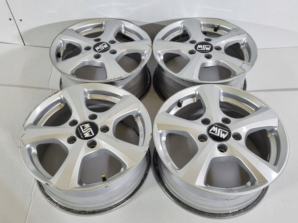 4x Alufelge 16 Zoll 6.5" 5x112 42ET KBA49261 Audi Rim Wheel FEL2331252290bc
