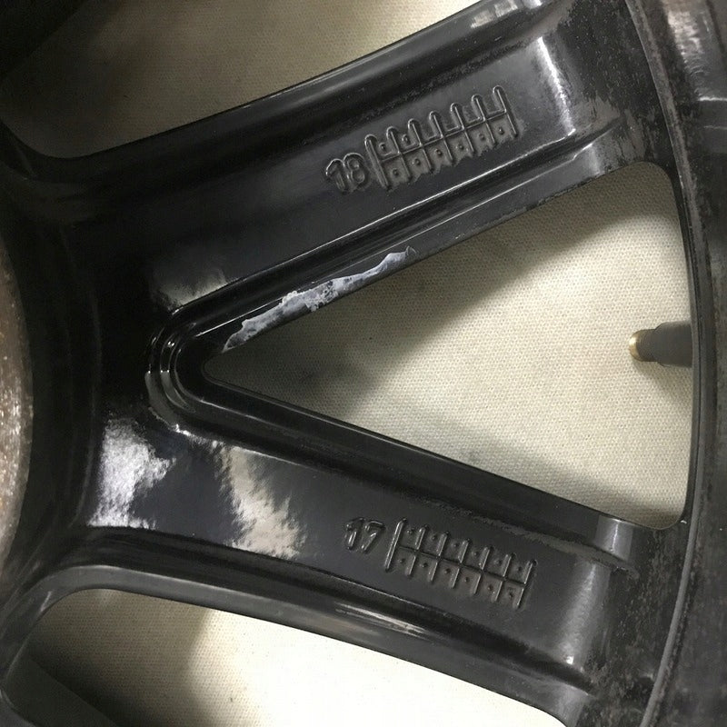 1x Alufelge 17 Zoll 7.0" 5x108 40 5ET Glanz Schwarz 31471310 Volvo S60 V60 Ii