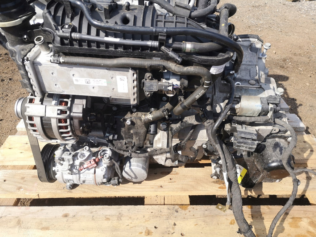 Motor VW T-Cross DLA 1.0 TSI 24TKm Benzin Engine Komplett