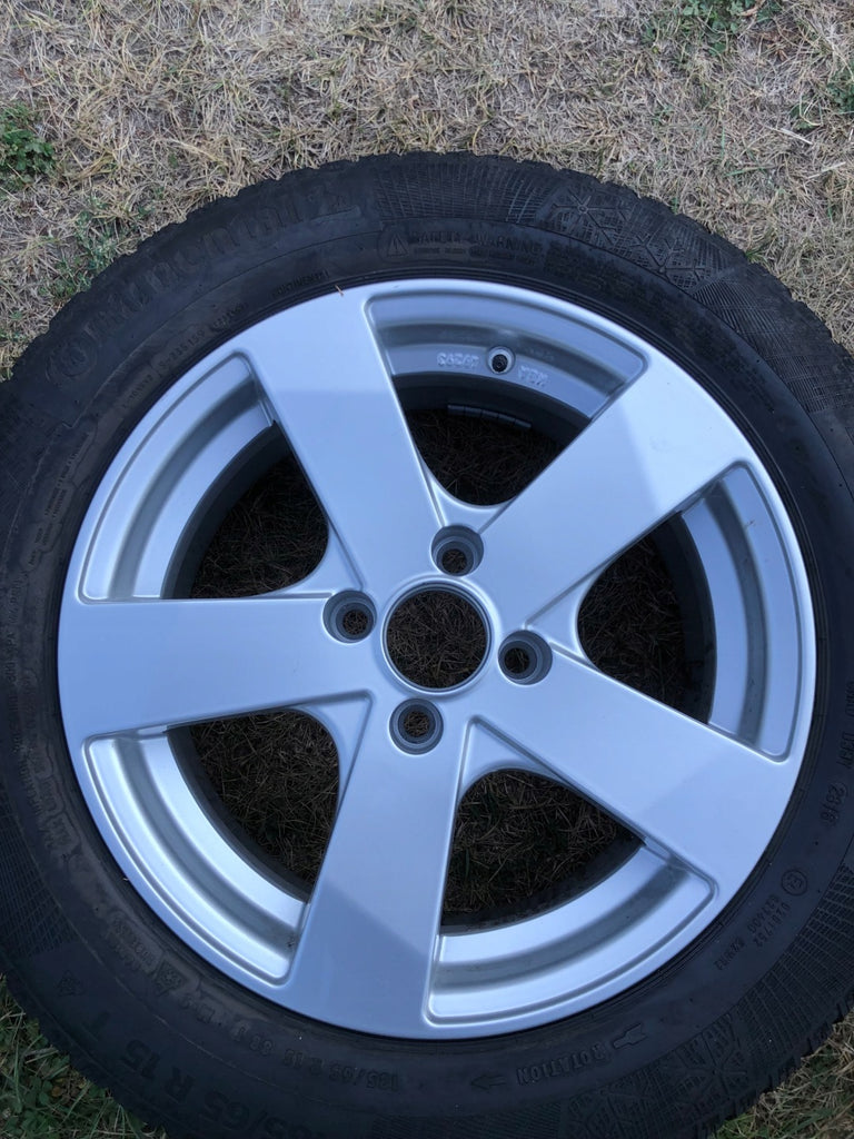 4x Alufelge 15 Zoll 6.5" 4x100 38ET KBA49293 Dacia Megane Rim Wheel FEL4056161490tl
