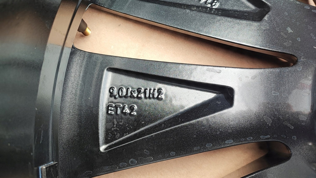 1x Alufelge 21 Zoll 8.5" 5x112 5LA601025BM 5LA-601-025BM Skoda Enyaq Rim Wheel