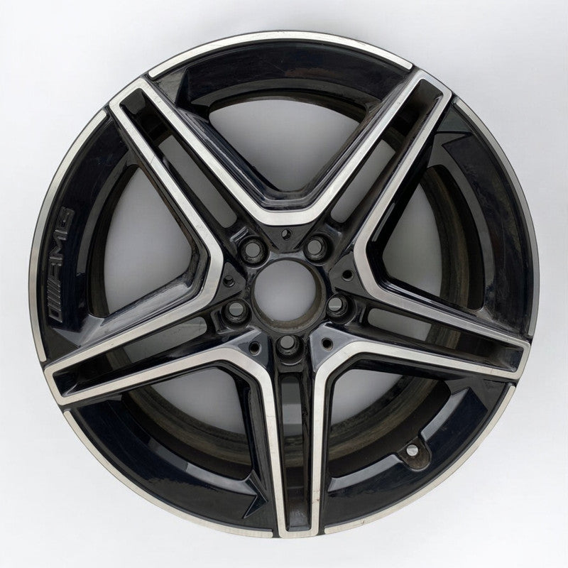 1x Alufelge 18 Zoll 7.5" 5x112 49ET Glanz Grau A1774011500 Mercedes-Benz