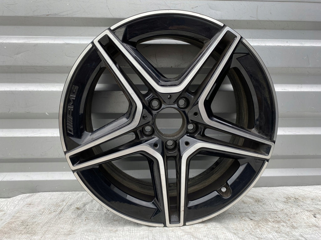 1x Alufelge 18 Zoll 7.5" 5x112 49ET Glanz Grau A1774011500 Mercedes-Benz