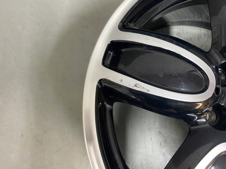 1x Alufelge 18 Zoll 7.0" 5x112 54ET Glanz Schwarz 6855115 Mini F56 F55 Rim Wheel FEL4657959781js