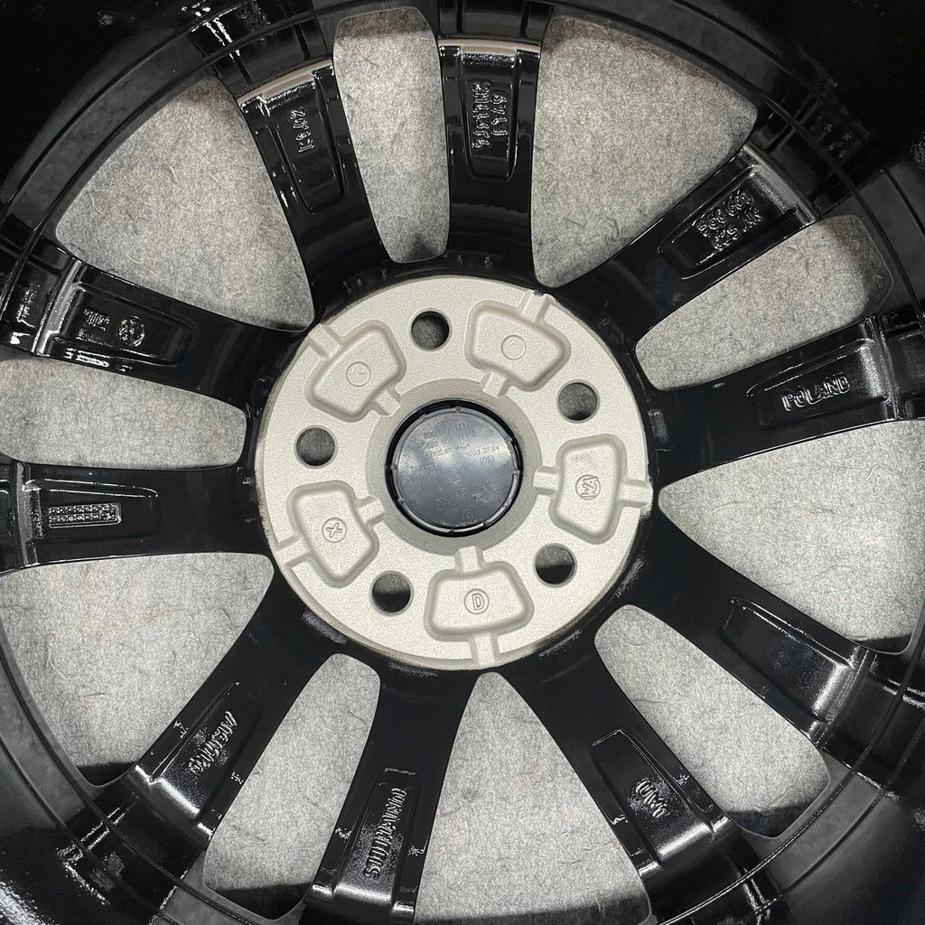 4x Alufelge 17 Zoll 7.0" 5x112 49ET Glanz Silber 5G0601025 VW Golf Vii Rim Wheel FEL4179336555tb