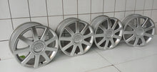 Laden Sie das Bild in den Galerie-Viewer, 4x Alufelge 17 Zoll 7.5" 5x112 43ET Glanz Silber 8D0601025AD Audi C5 A4 B6 B7 FEL6808013507dt