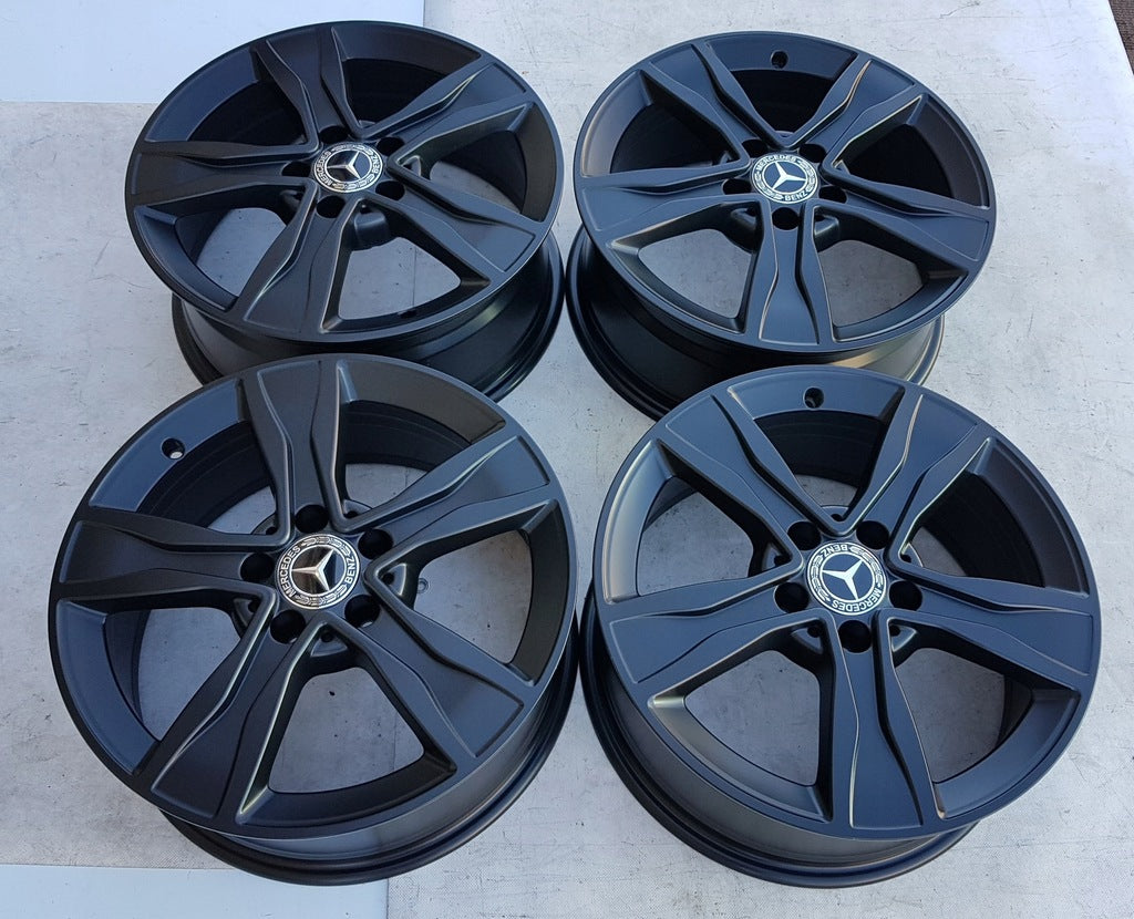 4x Alufelge 17 Zoll 7.0" 5x112 48 5ET A2054010800 Mercedes-Benz W205 Rim Wheel FEL5909445125gg