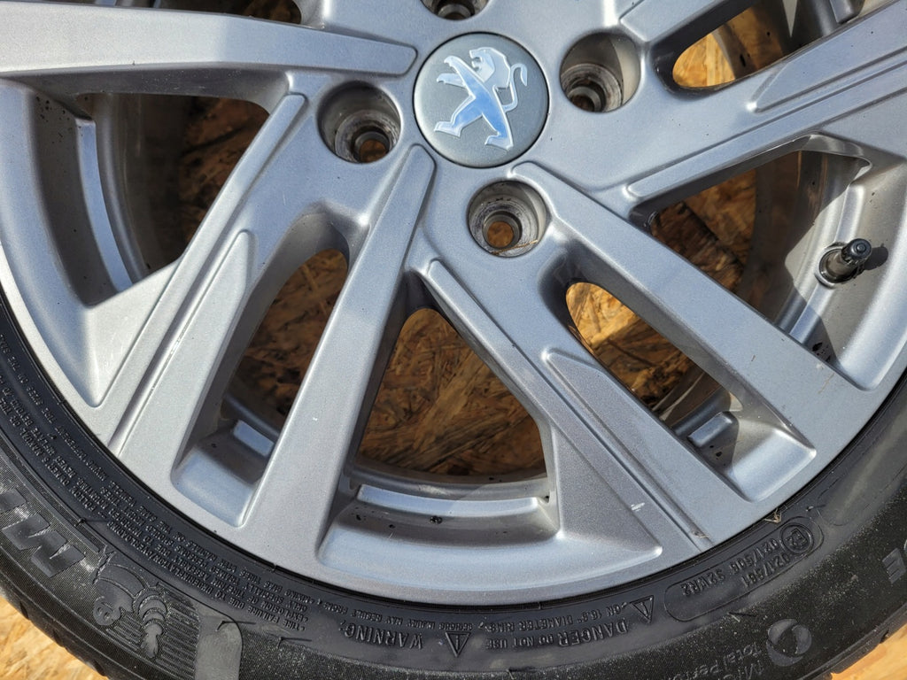 1x Alufelge 16 Zoll 6.5" 4x108 38ET 9825165280 Peugeot Rim Wheel FEL9286527131sa