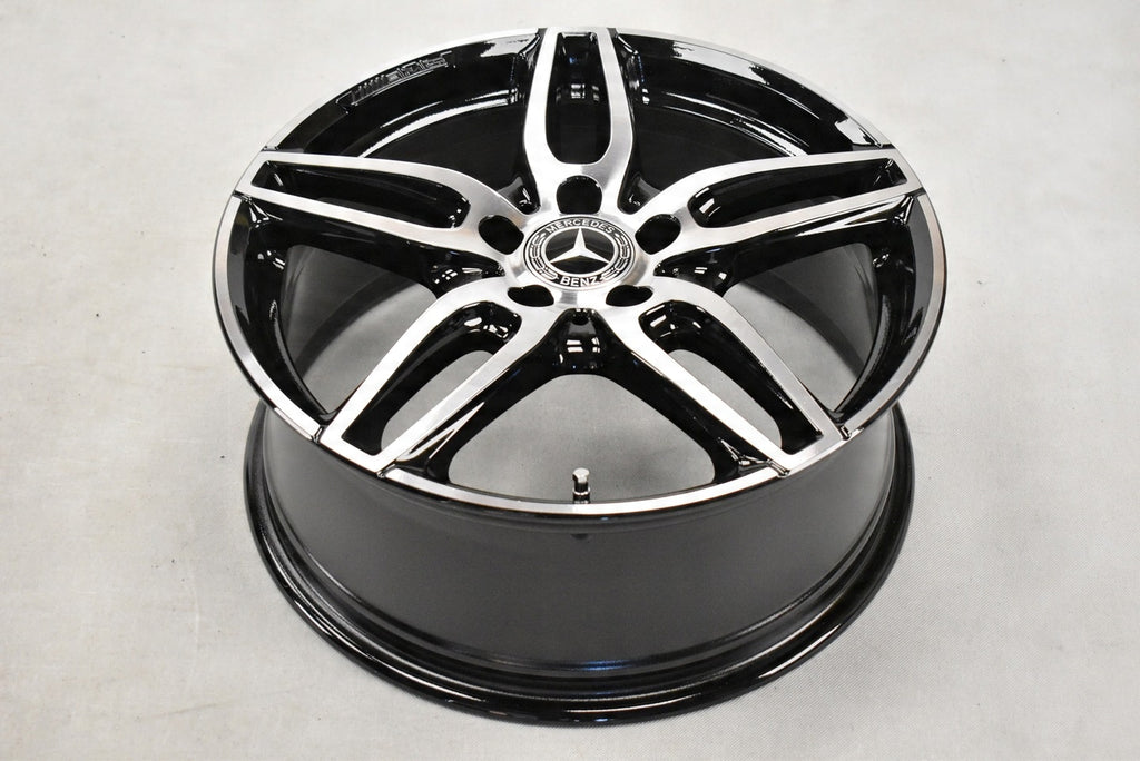 4x Alufelge 18 Zoll 7.5" 5x112 52ET Glanz Schwarz A1764010700 Mercedes-Benz Vito