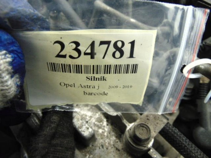 Motor Opel Astra J A17DTR 1.7 CDTI 125PS 92kW 217TKm 2009 Diesel Engine Komplett MOT7004068876br