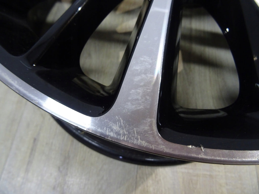 1x Alufelge 17 Zoll 7.0" 4x100 44ET Glanz Schwarz 13445918 Opel Corsa E FEL1288373748ss