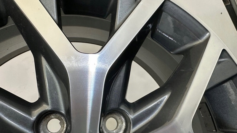 1x Alufelge 17 Zoll 6.0" 5x112 50ET Glanz Graphit 2K5601025 Mg Caddy Rim Wheel FEL8494253805lk