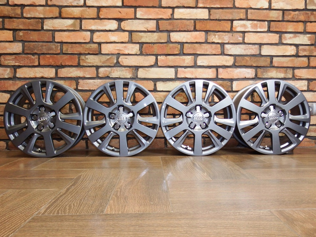 4x Alufelge 16 Zoll 7.5" 5x112 45ET Glanz Grau 4F0601025CA Audi A4 B6 B7 FEL3036536814oj