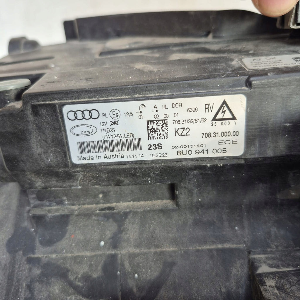Frontscheinwerfer Audi Q3 8U0941005 Bi-Xenon Links Scheinwerfer Headlight SCH5056497969in