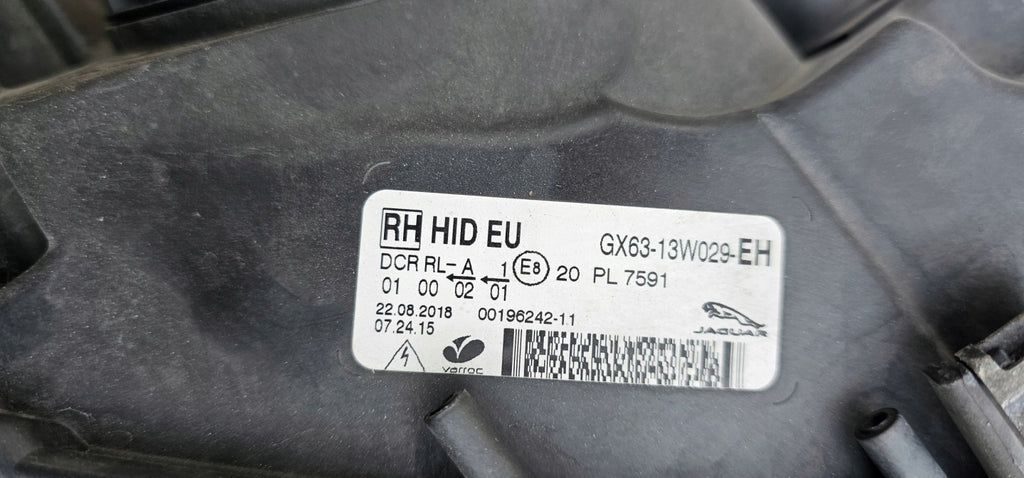 Frontscheinwerfer Jaguar F-Pace GX63-13W029-EH Xenon Rechts Headlight SCH8472418097ma