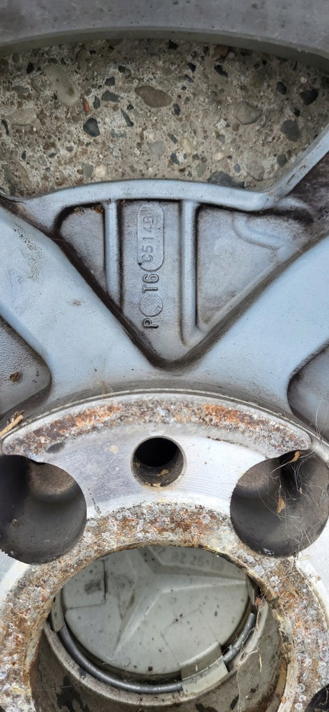 4x Alufelge 15 Zoll 6.5" 5x112 Mercedes-Benz Rim Wheel FEL1790625085ob