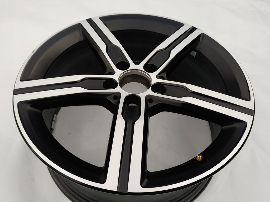 1x Alufelge 18 Zoll 7.5" 5x112 49ET Matt Schwarz A1774013200 Mercedes-Benz Cla FEL9579539955ee