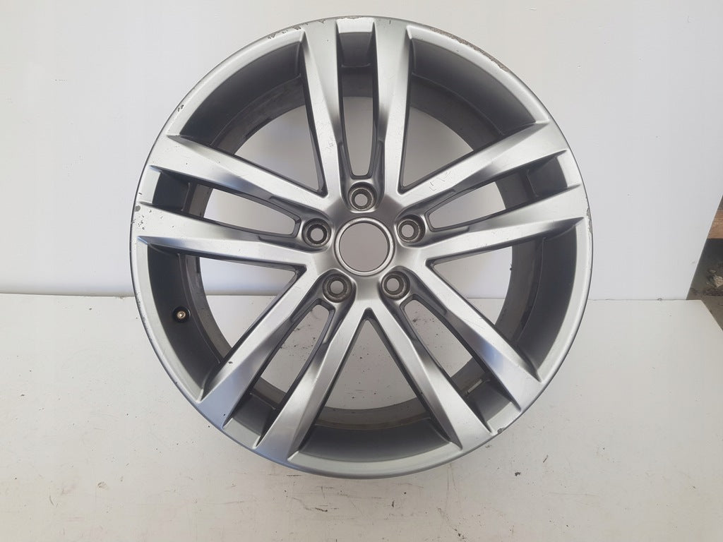 1x Alufelge 18 Zoll 8.0" 5x112 51ET Glanz Grau 3G0601025AF VW Passat Rim Wheel FEL9352653015zu