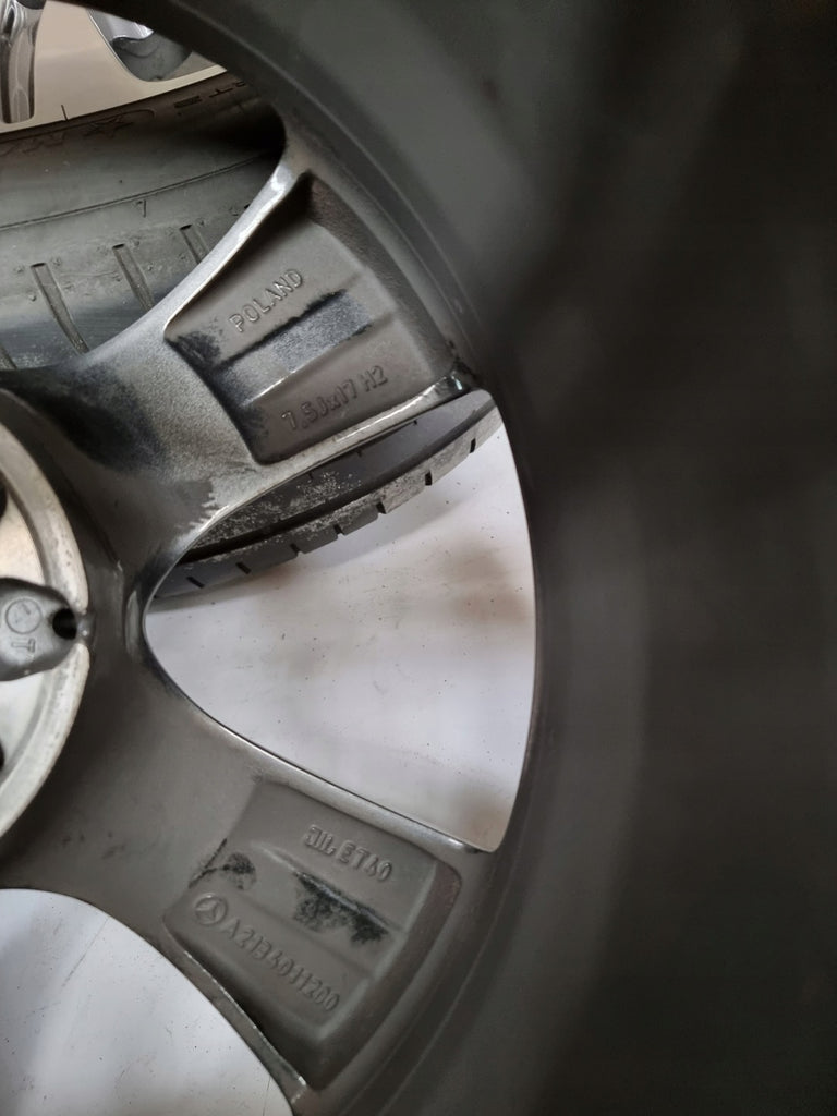 4x Alufelge 17 Zoll 7.5" 5x112 40ET A2134011200 Mercedes-Benz W213 Rim Wheel FEL6461619811gh