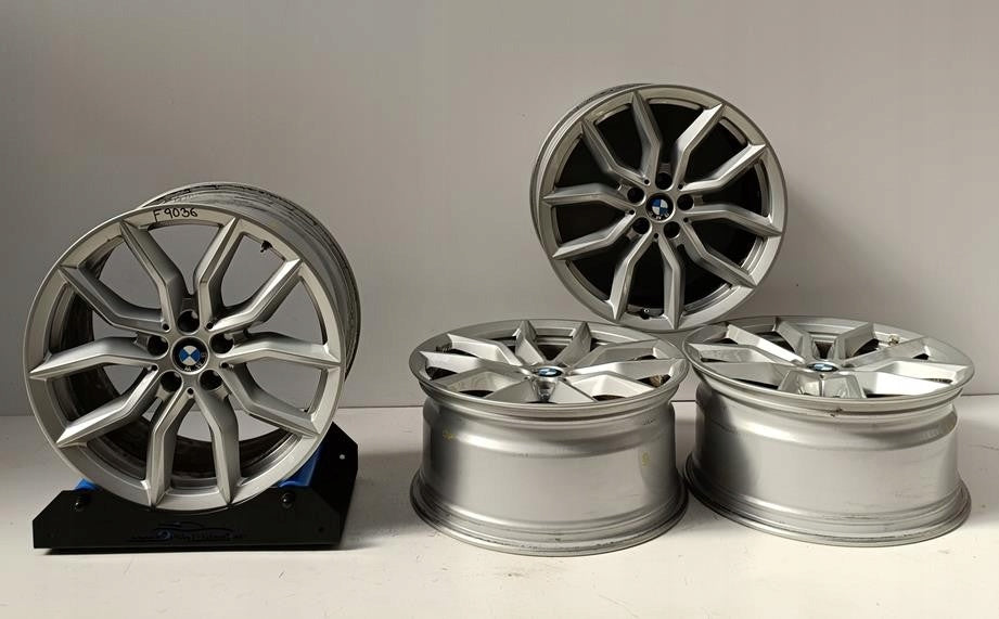 4x Alufelge 19 Zoll 9.0" 5x112 38ET Glanz Silber 6880685 BMW X5 G05 G06 FEL6212469517bc