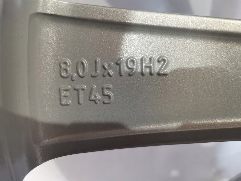 1x Alufelge 19 Zoll 8.0" 5x112 45ET 5LA601025 Skoda Enyaq Rim Wheel